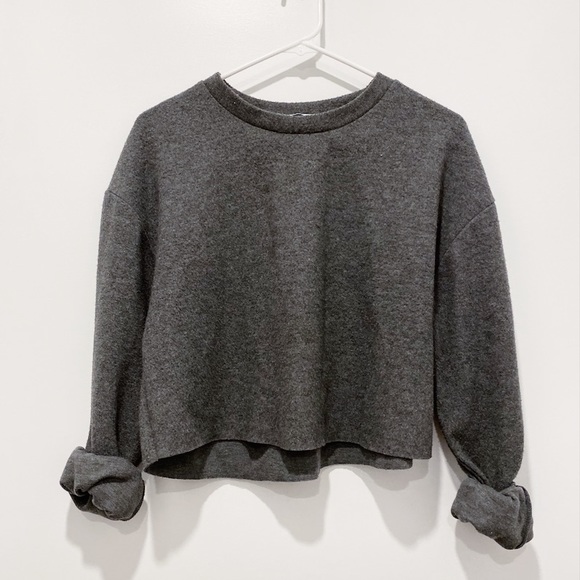 Zara Sweaters - Zara Trafaluc | Crop Long Sleeve Sweater Small